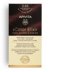 APIVITA My Color Elixir Tartós hajfesték, 5, 65 Mahagóni vörös világosbarna, 50ml