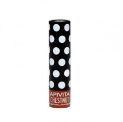APIVITA Chestnut ajakápoló, csokoládé árnyalat, 4, 4 g