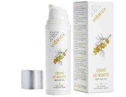 Viorica Ránctalanító éjszakai krém 45+, homoktövis olajjal, Viorica, 50 ml