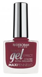 Deborah Milano Gel Effect 118 Acai Körömlakk, 8.5ml, Gránátvörös