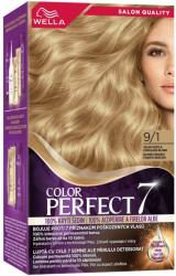 Wella Color Perfect tartós hajfesték 9/1 Very Light Ash Blonde, 135ml