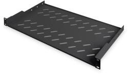 ASSMANN 1U fixed shelf for racks from 400mm depth 45x483x250mm up to 15kg Black (RAL 9005) DN-19 TRAY-1-SW (DN-19 TRAY-1-SW)