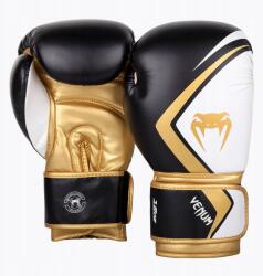 Venum Boxkesztyű Venum Contender 2.0 black/white-gold 16oz (VENUM)