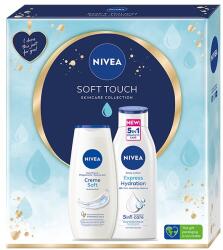 Nivea Ajándék szett: Nivea Body Express Hydration testápoló, 400 ml + Nivea Crème Soft tusfürdő, 250 ml