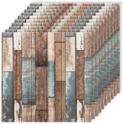 Tapetoo Home Decor Tapetoo Home Decor®, 20 db tapétalap készlet, kék falapok PN, 70 x 70 cm, 2, 5 mm, 9, 8 négyzetméter (set-20xTapet-3D-70x70-Cod-71-P)