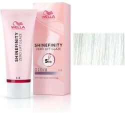 Wella Shinefinity Zero Lift Glaze féltartós hajfesték, 60 ml, 010/8 Opal Flash