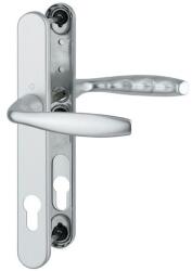HOPPE - Maner usa termopan New York, exterior, 92 x 30 mm, material aluminiu, culoare argintiu F1 1810/3346.8/92pz [3257371] (3257371) - constructii-mag