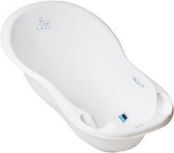 TEGA BABY klasszikus kis kád 86cm lefolyóval Nyuszi fehér (KR-004-103)