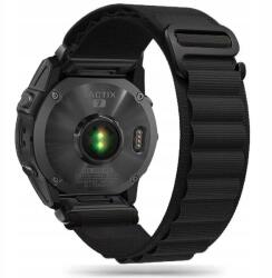 Tech-Protect Nylon Pro Szíj Garmin Fenix 5 6 6 Pro 7 Készülékhez Fekete (9319456607727)