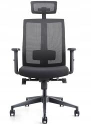Unique Ergonomikus szék íróasztalhoz Scope Unique fekete plusz háló, légáteresztő (ZM-511A-H)