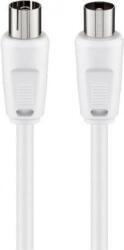 Goobay antenna koax kábel szerelt kivitelben 10m fehér (11514) (11514) - pcx