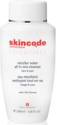 Skincode Essentials Micellás víz, 2 az 1-ben, arcra és szemre, 125 ml