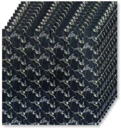 Tapetoo Home Decor 20 db tapétalap készlet, Tapetoo Home Decor®, fekete, 70 x 70 cm, 2, 5 mm, 9, 8 négyzetméter (set-20xTapet-3D-70x70-Cod-72-N)