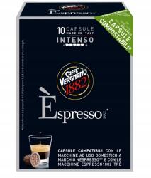 Caffè Vergnano 1882 Intenso Nespresso kávéfőző kapszula 10 db Caffe Vergnano (09082)