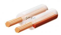 Somogyi Elektronic KL 1T hangszóróvezeték, átlátszó, 2 x 1 mm2, 0, 1 mm elemi szál, 100 m/ tekercs