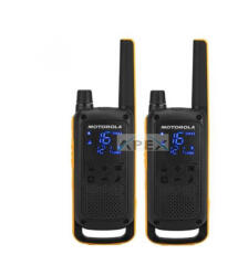 Motorola TLKR T82 EXTREME adóvevő pár, 10km, 16 PMR csatorna, 121 alcsatorna, iVOX, IPX4, ~18 óra üzemidő - webmuszaki