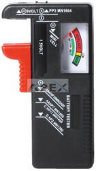  Home ET 3 elemteszter, gombelemek, rúdelemek és 9 V-os telepek ellenőrzéséhez, egyszerű és gyors, áttekinthető kezelés - webmuszaki