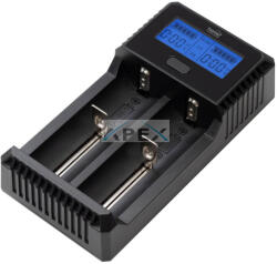  Home SBC 2 akkumulátortöltő, Li-ion és Ni-Mh akkumulátorok töltésére, rövidzárlat elleni védelem, powerbank funkció, fordított polaritás érzékelés - webmuszaki