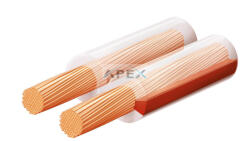 Somogyi Elektronic KL 1, 5T hangszóróvezeték, átlátszó, 2 x 1, 5 mm2, 0, 1 mm elemi szál, 100 m/ tekercs