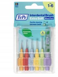 TePe Fogköztisztító kefék TePe MIX Extra Soft 6 méret /0, 45-1, 1mm/ 6db (122699)