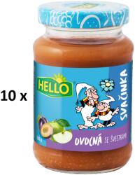 Hello gyümölcs snack szilvával 10 x 190 g