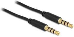 Delock Sztereo kábel 3.5 mm 4 pin plug plug 2 m