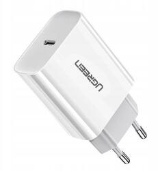 UGREEN Hálózati töltő Usb-c Pd 3.0 Quick Charge 4.0 20W 3A Fehér Ugreen (60450)