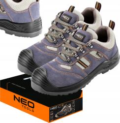 NEO TOOLS Neo Munkavédelmi Félcipő Velúr velúr Fém Talpbetét 82-030 méret 39 (82-030)