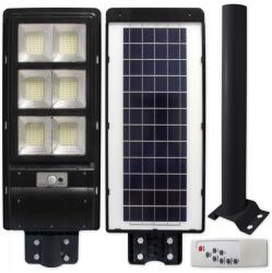 Masterled Led utcai napelemes lámpa 270W 6000K IP65 fekete érzékelő távirányító (1354)