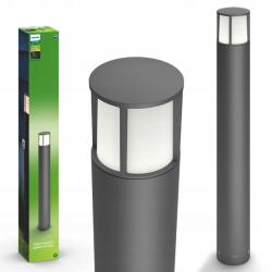 Philips Kerti Lámpa Kültéri Oszlop 77cm Led 5.5W 600lm 2700K IP44 Philips (Stock antracit LED Pedestal/post)