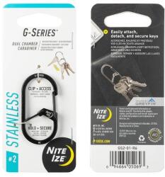 Nite Ize Karabiner Nite Ize G-Series Dual Chamber Carab. #2 (909-766)