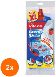 Vileda Set 2 x Rezerva Mop Vileda 3Action xl (ROC-2xMAG1012908TS)