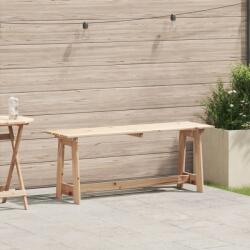 vidaXL Kültéri Pad 119x35x47 cm Tömör Fenyőfa (4012191)