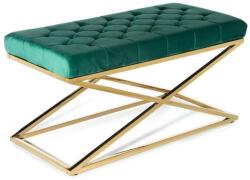 HowHomely Steppelt pad SALIBA 50x97 cm arany/zöld DD0405 (DD0405)