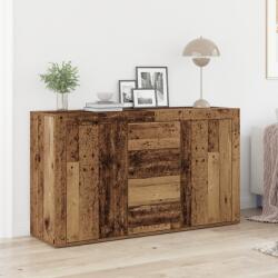 vidaXL Oldalszekrény Régi fa Tömör újrahasznosított fa 120 x 36 x 69 cm (3333863)