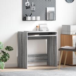 vidaXL Számítógép Asztal Szürke Sonoma Engineered fa Kompakt Egyszerű (869519) - vidaxl