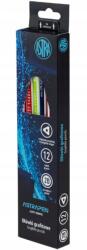 Astra Ceruza Fekete Fa 2B radírral Astra 12 db-os készlet Különböző színek (5901137146102)