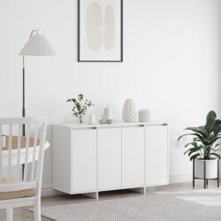 vidaXL Fehér Oldalszekrény Fehér Mérnöki Fa 120 x 41 x 75 cm (3333896)