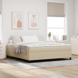 vidaXL Box Spring Ágy Matraccal Világos Zöld Szürke Super King Kordbársony Anyaggal (3337481)
