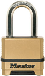 Master lock 56 mm-es horganyzott kódzár Masterlock M175EURDLF kültéri kódzár (M175EURDLF Mocna kłódka zewnętrzna)