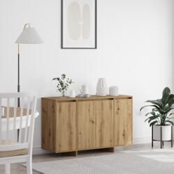 vidaXL Tölgy étkezőszekrény Művészi tölgy Szerelt fa 120 x 41 x 75 cm (3333904)