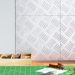 vidaXL Alumínium lépcső lemezek 4 db Csúszásmentes 30x30 cm (4104286)
