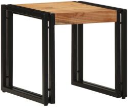 vidaXL Kávézóasztal 40x50x38 cm Tömör Akác (4102728) - vidaxl