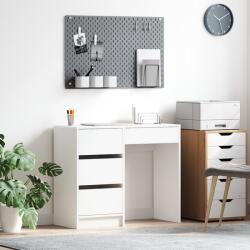 vidaXL Fehér Íróasztal Fehér MDF Közepes Tárolás Fehér Íróasztal (869490)