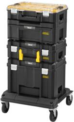 STANLEY Pro-Stack - Kocsikészlet és 4 szerszámosláda FMST1-80107 (FMST1-80107)