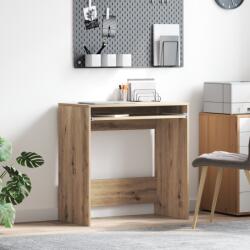 vidaXL Számítógépes Asztal Mesteri Tölgy Mérnöki Fa Standard Egyszerű (869521)