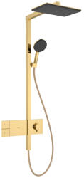 Hansgrohe Raindance Alive Q zuhanyrendszer ShowerSelect Comfort E termosztáttal EcoSmart, polírozott arany hatású 24581990 (24581990)