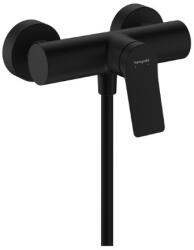 Hansgrohe Vivenis egykaros zuhanycsaptelep Original falsíkon kívüli szereléshez, matt fekete 75623670 (75623670)