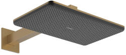 Hansgrohe Raindance Alive Q 2 funkciós fejzuhany zuhanykarral 340x210 mm EcoSmart, szálcsiszolt bronz 24551140 (24551140)