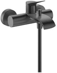 Hansgrohe Vivenis egykaros kádtöltő csaptelep Original, szálcsiszolt fekete/króm 75423340 (75423340)